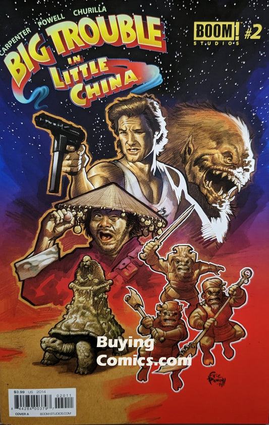 Big Trouble In Little China #2 Comic Book Cover Art