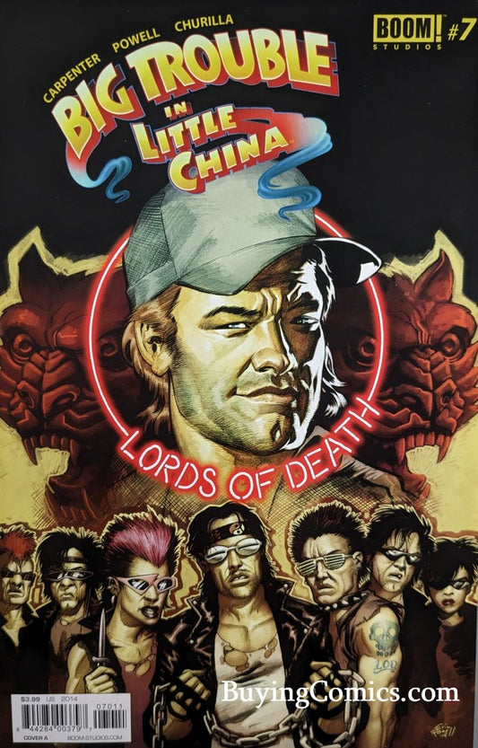 Big Trouble In Little China #7 Comic Book Cover Art