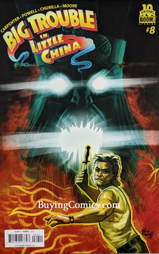 Big Trouble In Little China #8 Comic Book Cover Art