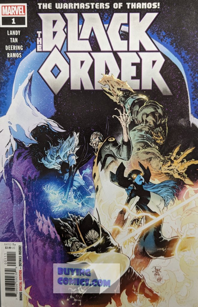 The Black Order #1 Comic Book Cover Art