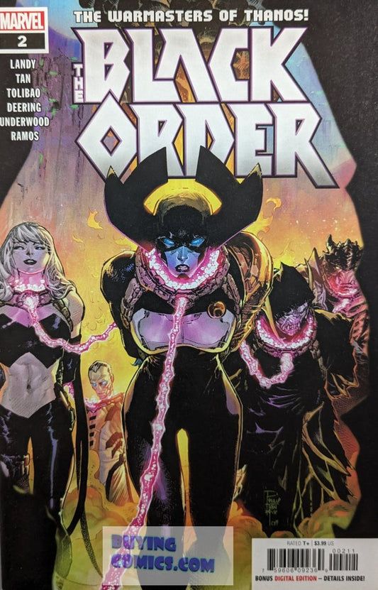 The Black Order #2 Comic Book Cover Art