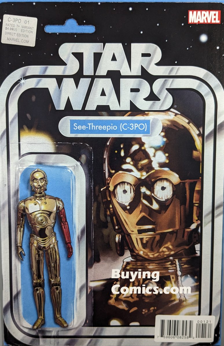 Star Wars C-3PO Special #1 Comic Book Cover Art