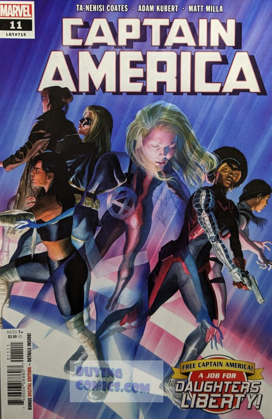 Captain America #11 Comic Book Cover Art by Alex Ross