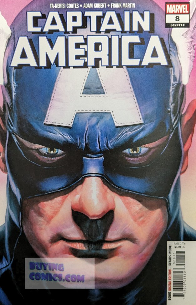 Captain America #8 Comic Book Cover Art by Alex Ross