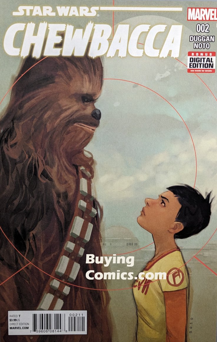 Chewbacca #2 Comic Book Cover Art by Phil Noto