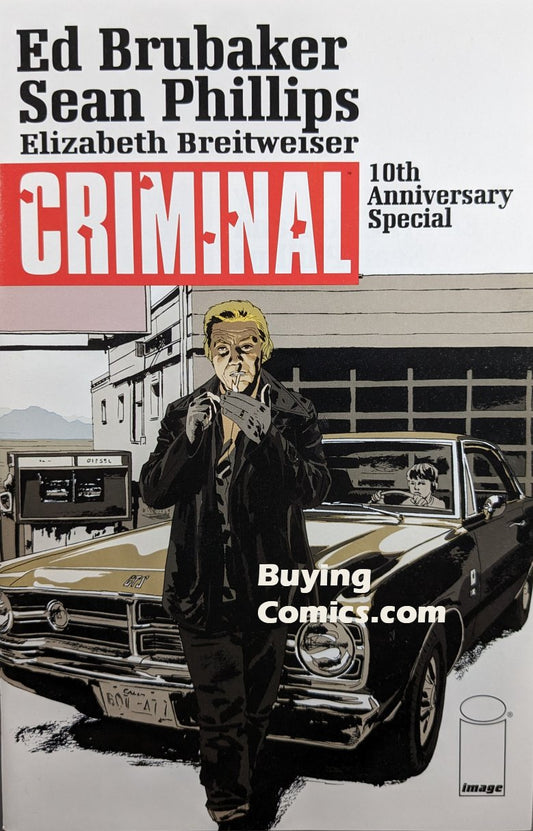 Criminal 10th Anniversary Special Comic Book Cover