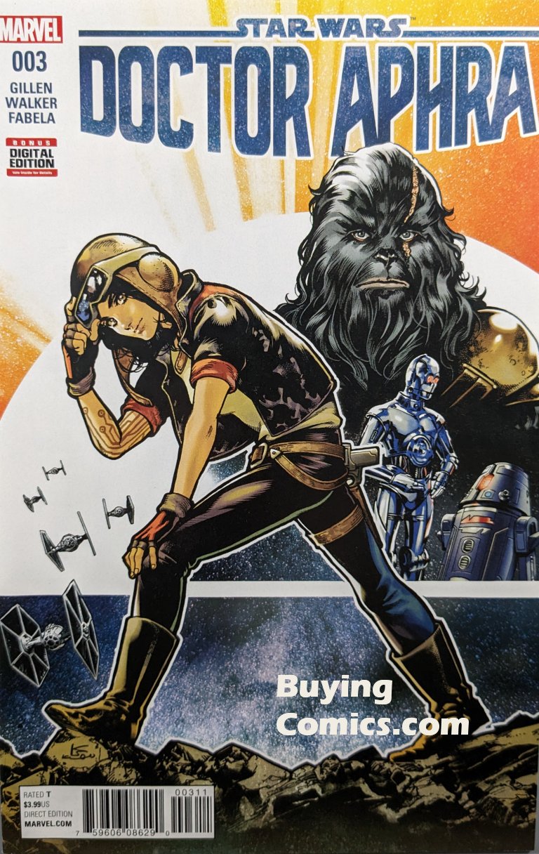 Star Wars Doctor Aphra #3 Comic Book Cover Art