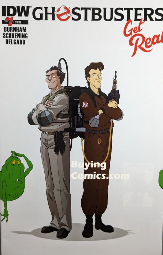 Ghostbusters Get Real #1 Comic Book Cover Art