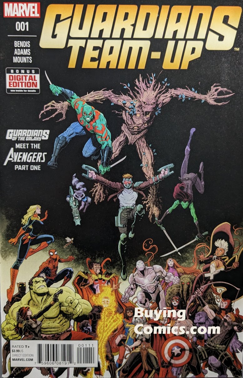 Guardians Team-Up #1 Comic Book Cover Art