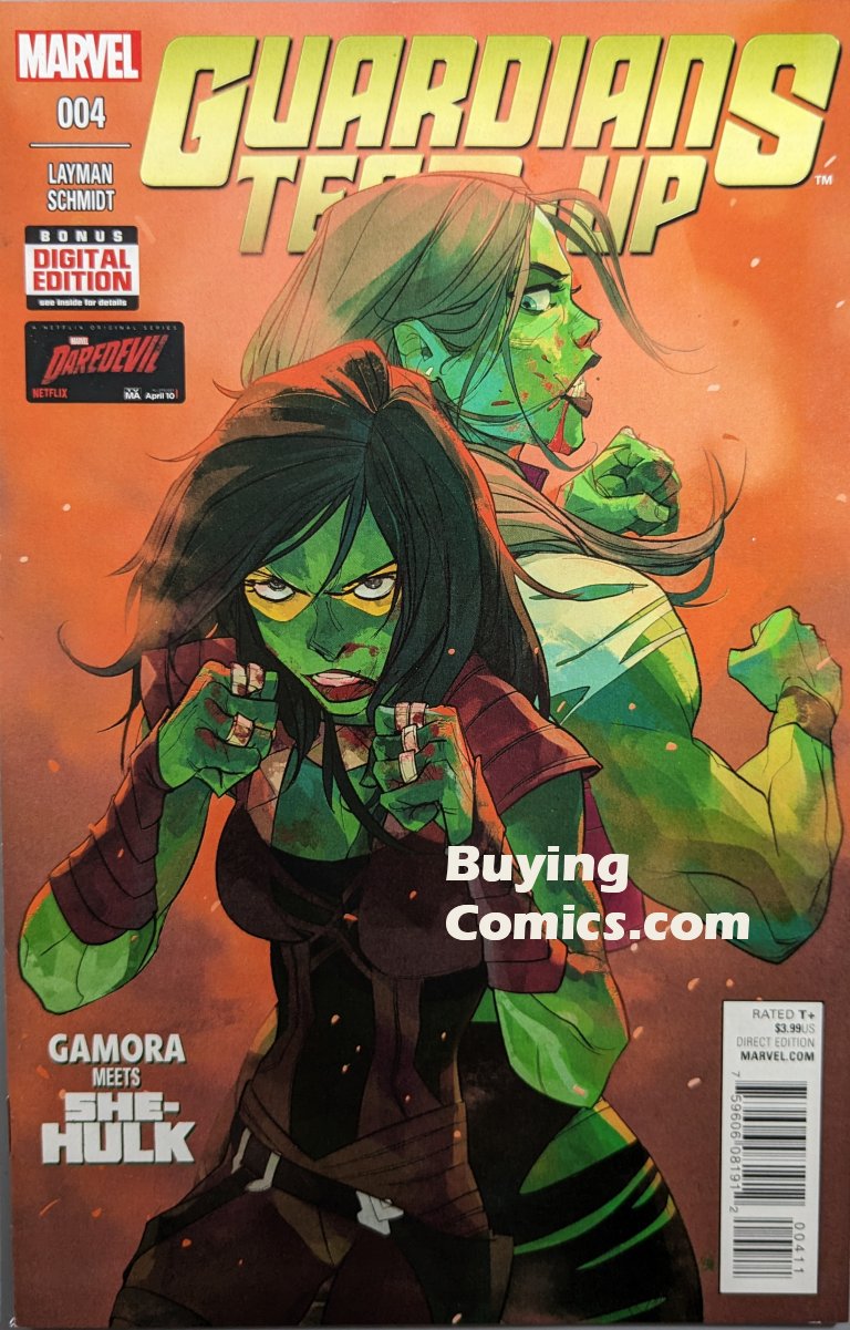 Guardians Team-Up #4 Comic Book Cover Art