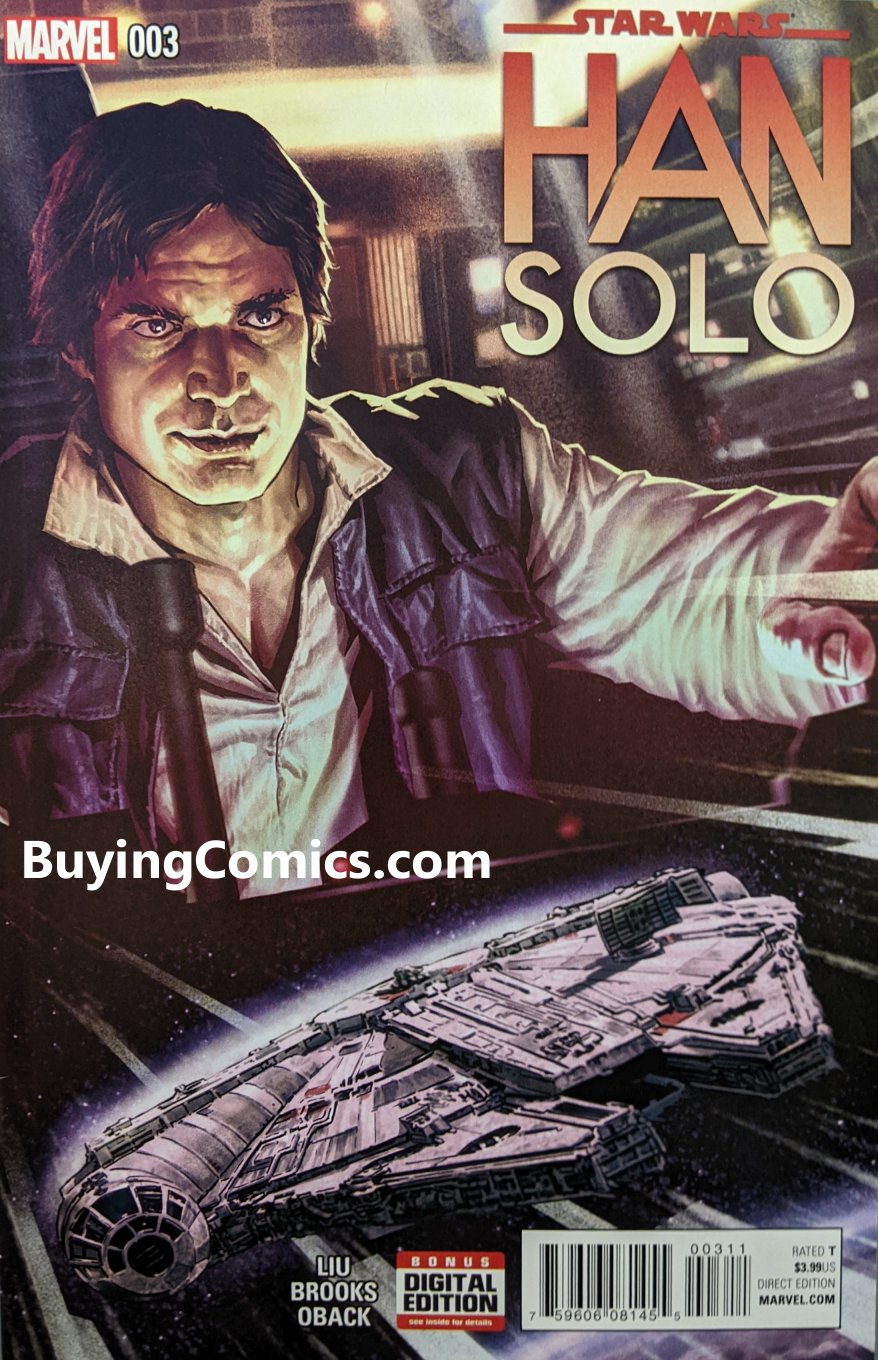 Han Solo 3 Comic Book