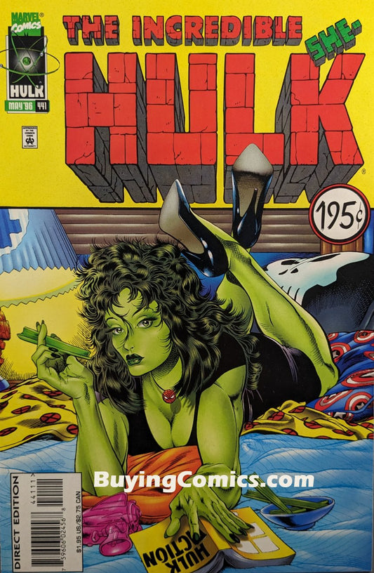 Incredible Hulk #441 Comic Book Cover Art