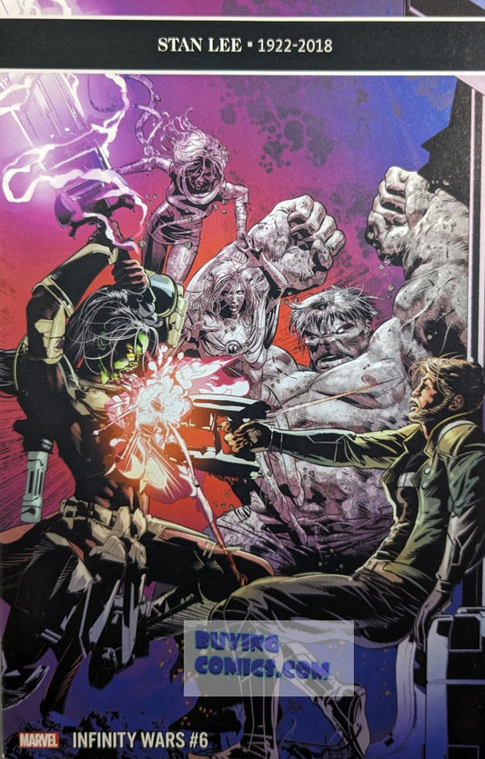 Infinity Wars #6 Comic Book Cover Art by Mike Deodato Jr.