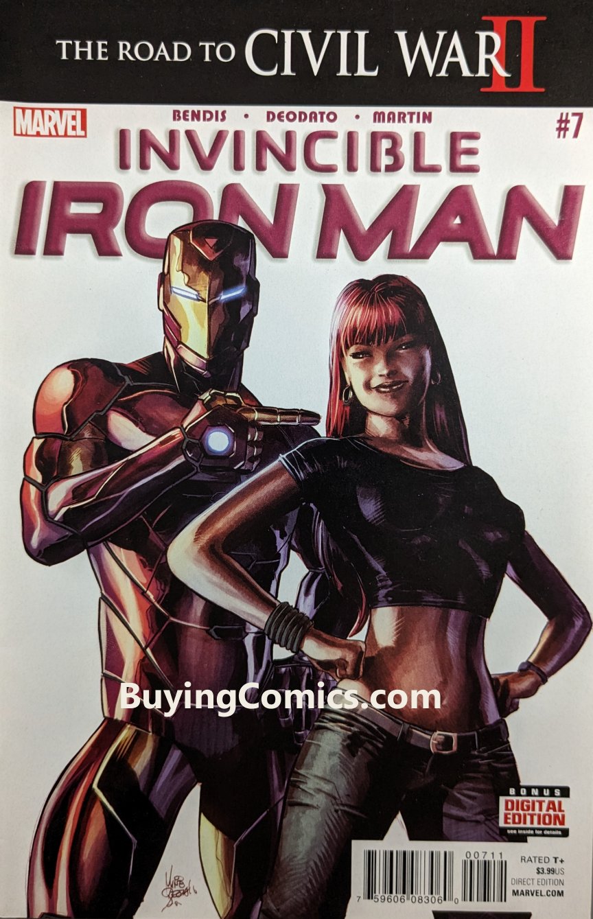 Invincible Iron Man 7 Comic
