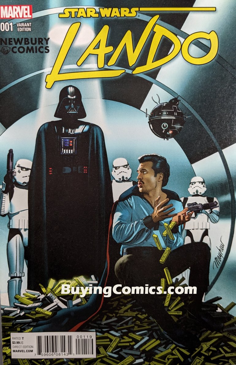 Star Wars Lando #1 Comic Book Cover Art