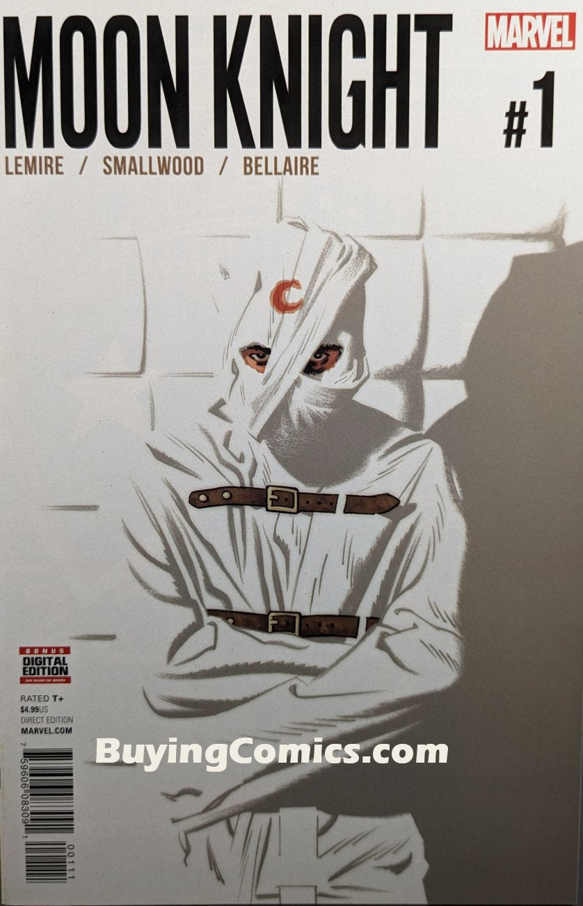 Moon Knight #1 Comic Book Cover Art