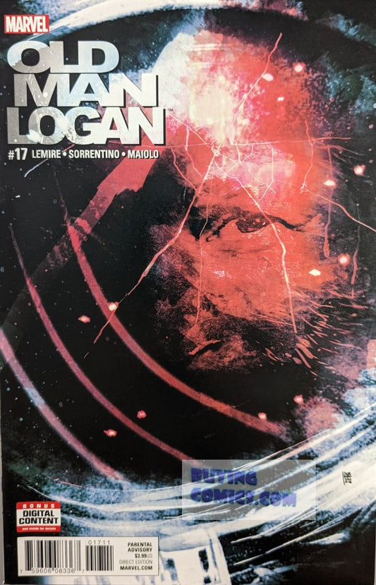 Old Man Logan #17 Comic Book Cover Art