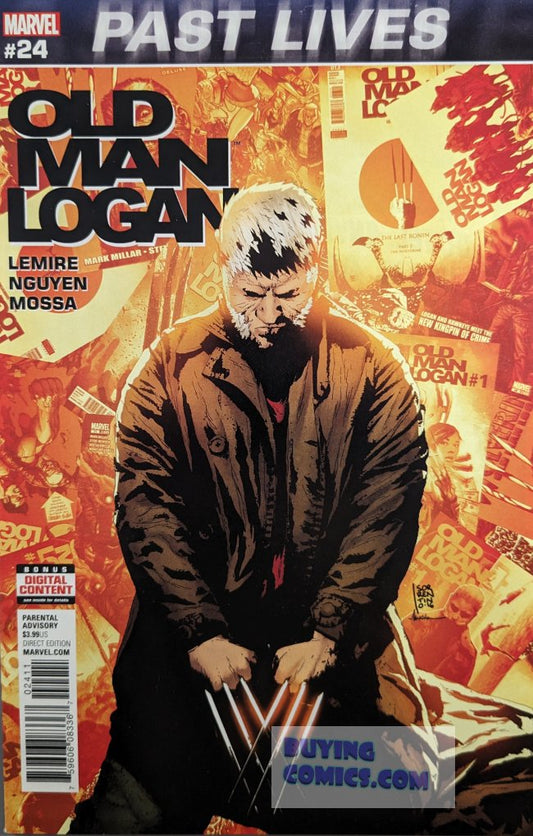 Old Man Logan #24 Comic Book Cover Art