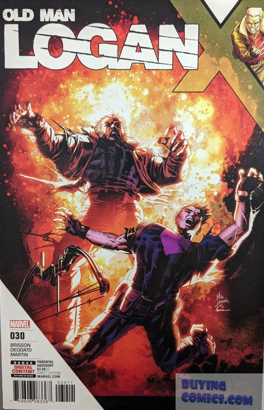 Old Man Logan #30 Comic Book Cover Art