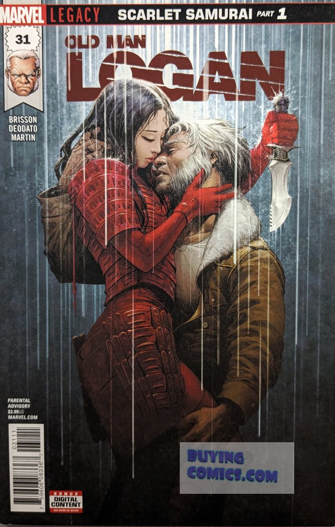 Old Man Logan #31 Comic Book Cover Art