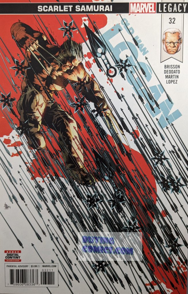 Old Man Logan #32 Comic Book Cover Art