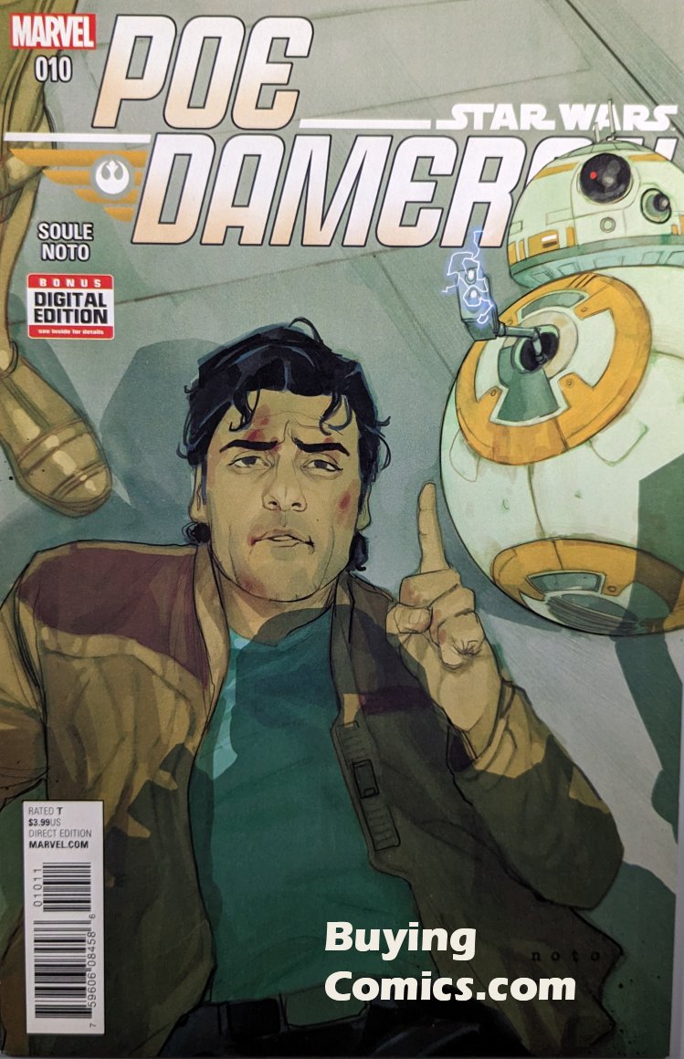 Poe Dameron #10 Comic Book Cover Art