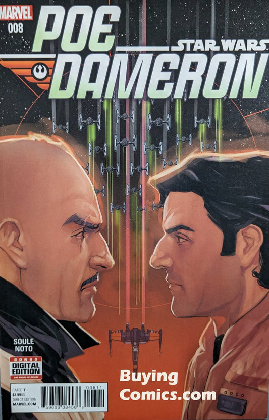 Poe Dameron #8 Comic Book Cover Art