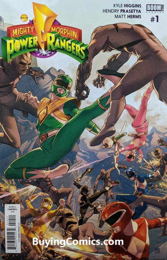 Mighty Morphin Power Rangers (2016) #1