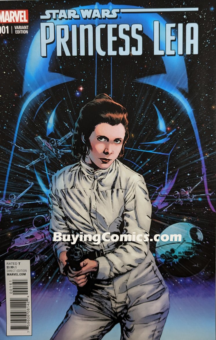 Star Wars Princess Leia #1 Comic Book Cover Art