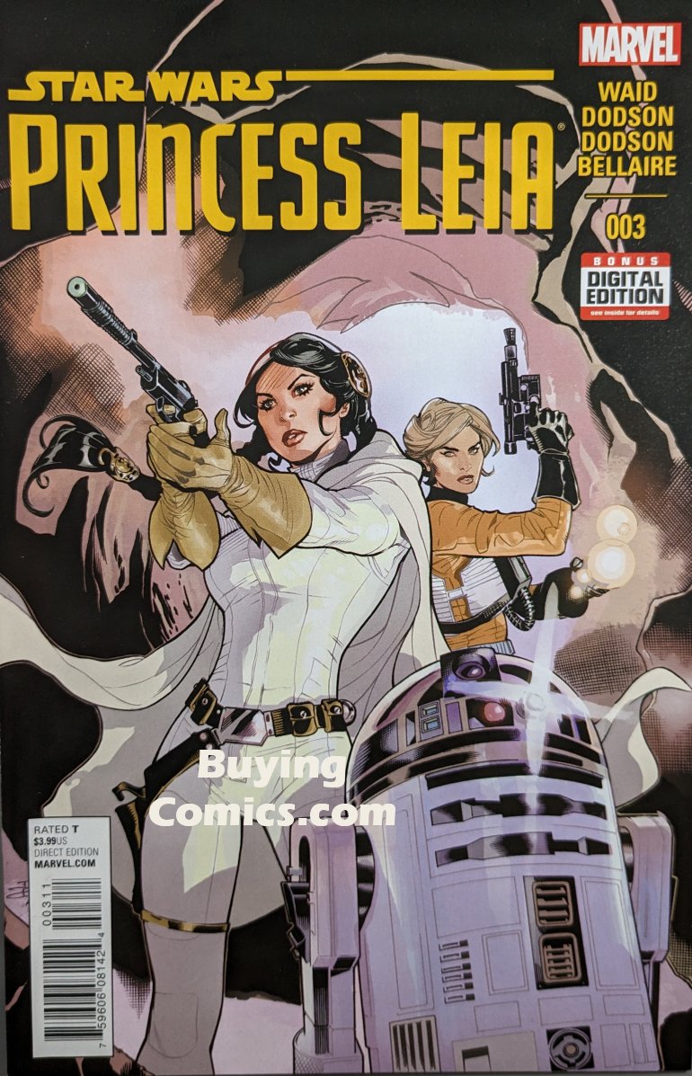 Star Wars Princess Leia #3 Comic Book Cover Art