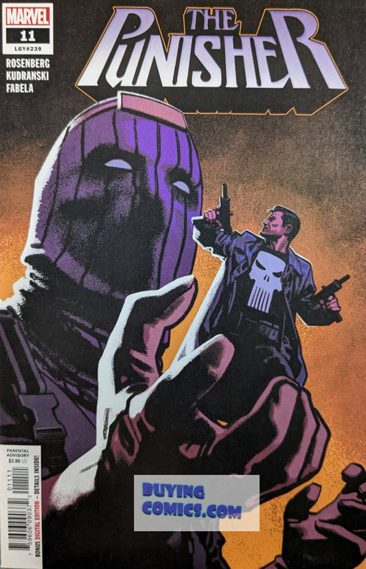 Punisher #11 Comic Book Cover Art