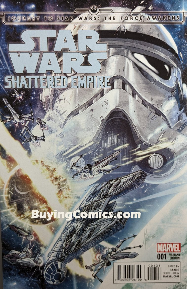 Star Wars: The Force Awakens - Shattered Empire (2015) #1 (Checchetto Variant)