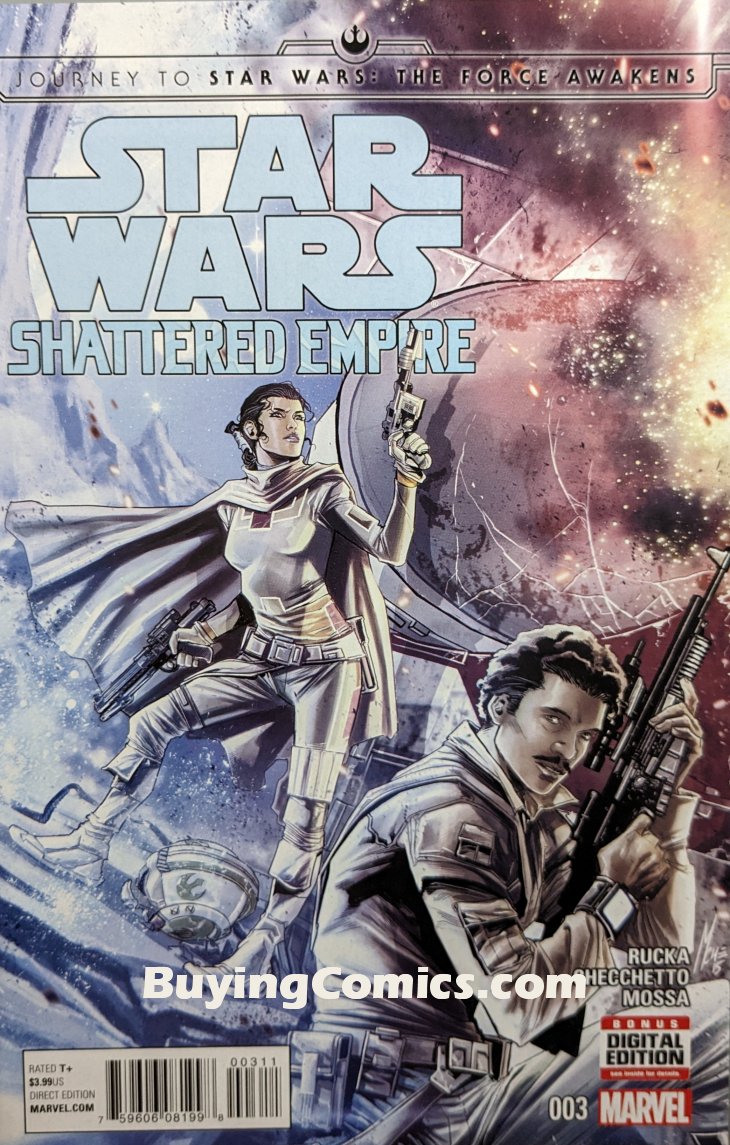 Star Wars Shattered Empire #3 Comic Book