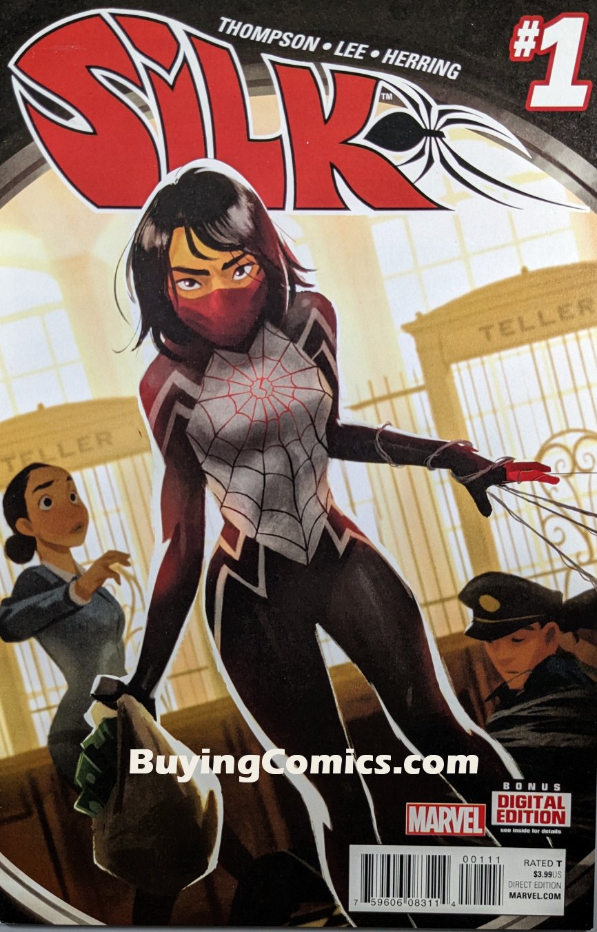 Silk #1 2016 Comic Cover Art