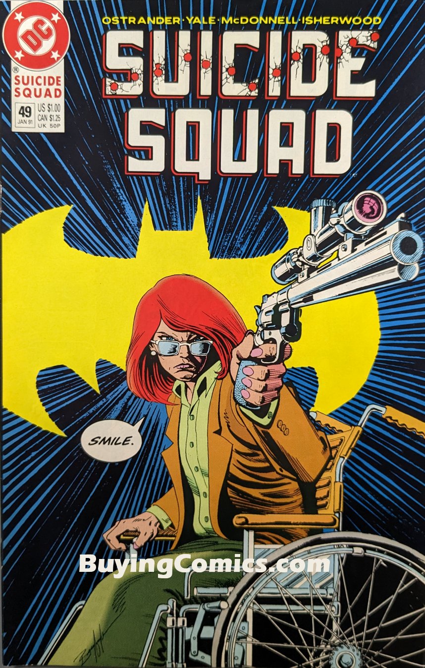 Suicide Squad #49 Comic Book Cover Art by Norm Breyfogle