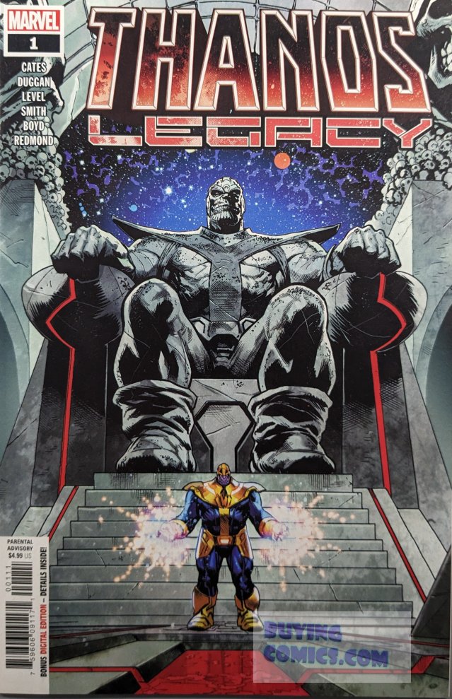 Thanos Legacy #1 Comic Book Cover Art