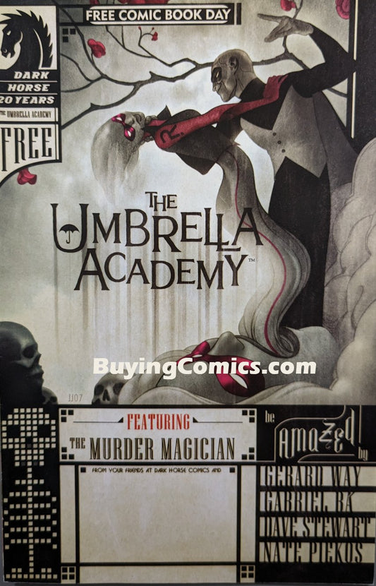 Umbrella Academy FCBD Comic Book Cover Art