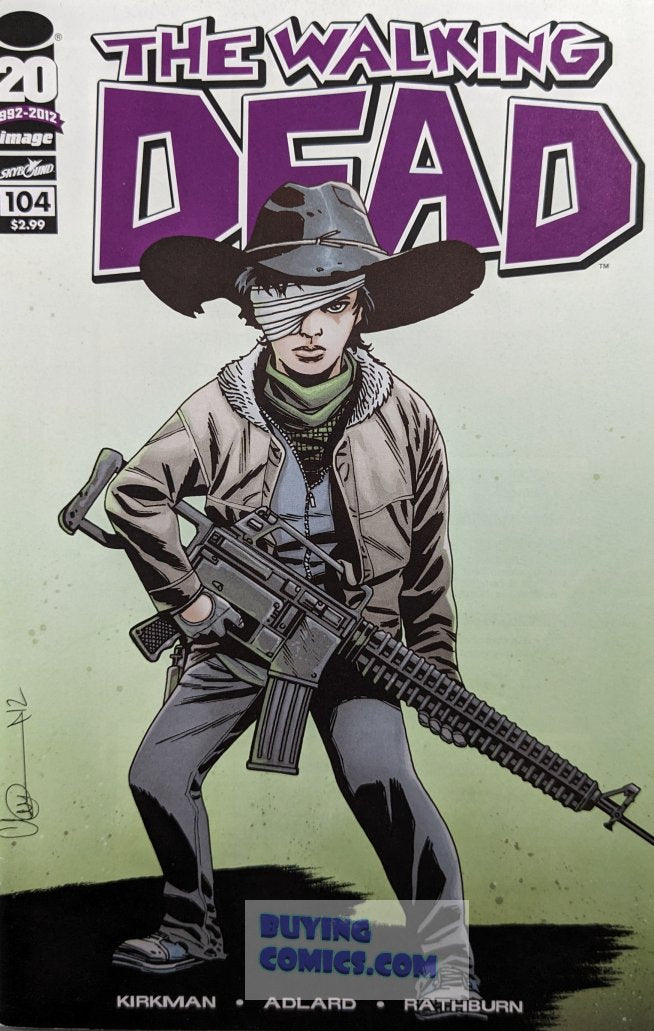 Walking Dead #104 Comic Book Cover Art