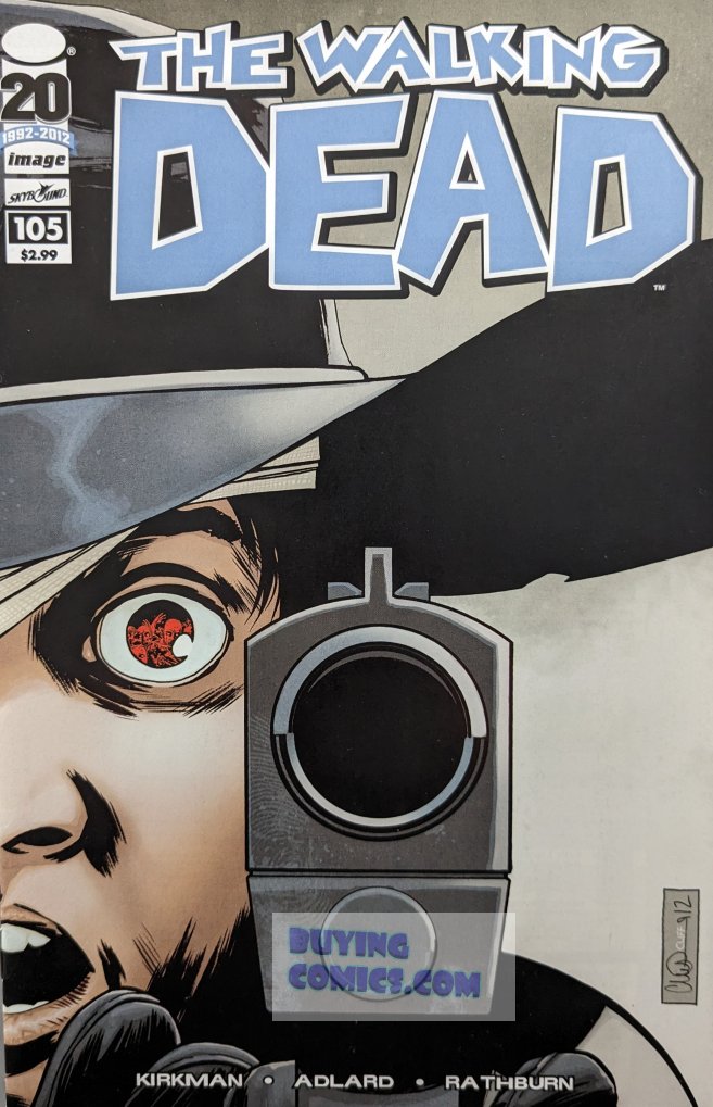 Walking Dead #105 Comic Book Cover Art