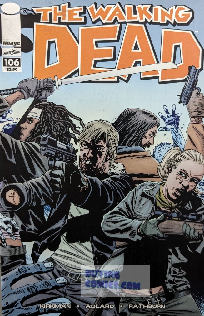 Walking Dead #106 Comic Book Cover Art