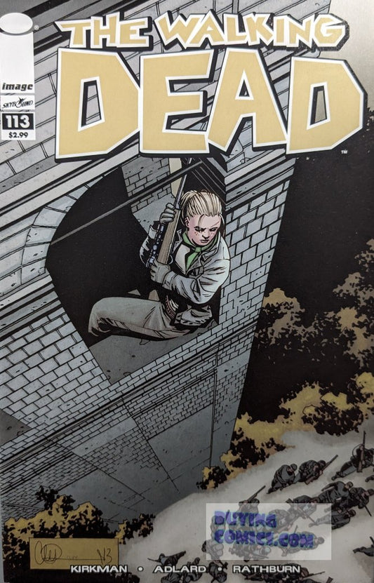 Walking Dead #113 Comic Book Cover Art