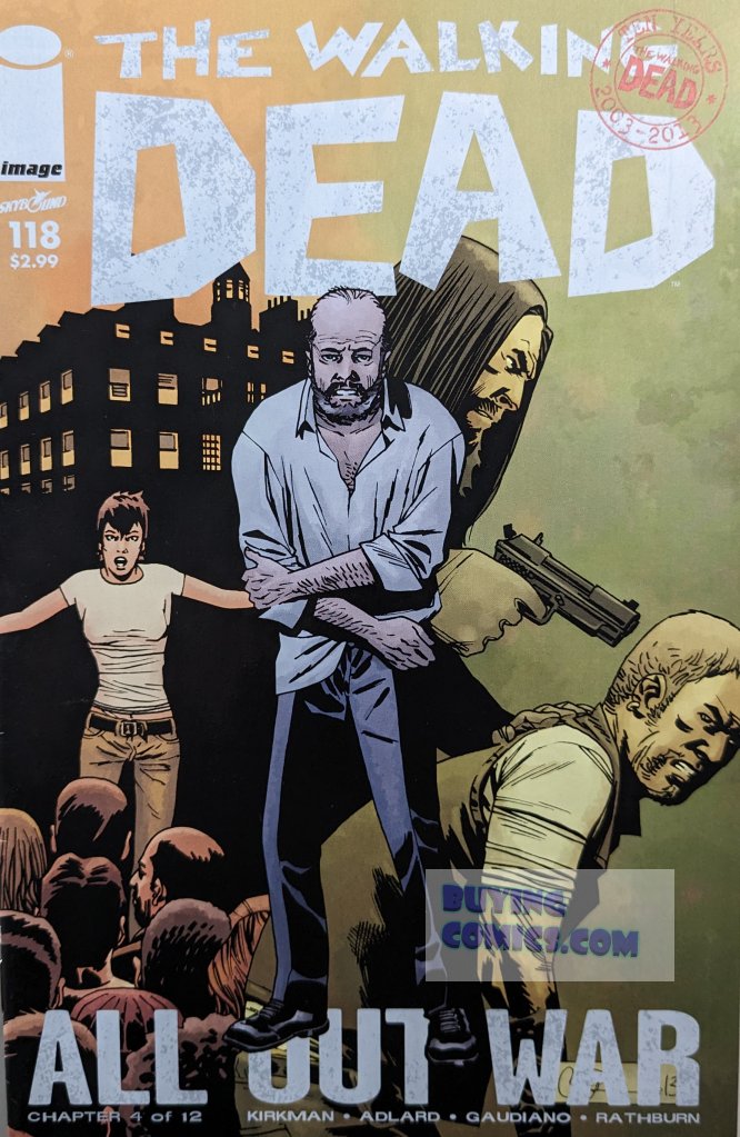 Walking Dead #118 Comic Book Cover Art