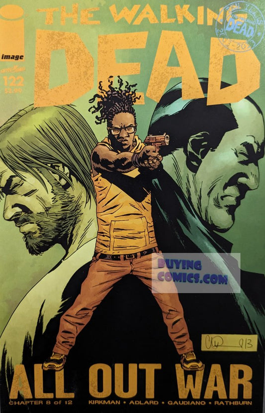 Walking Dead #122 Comic Book Cover Art