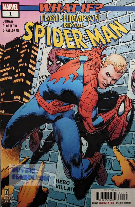 What If Flash Thompson Became Spider-Man #1 Comic Book Art