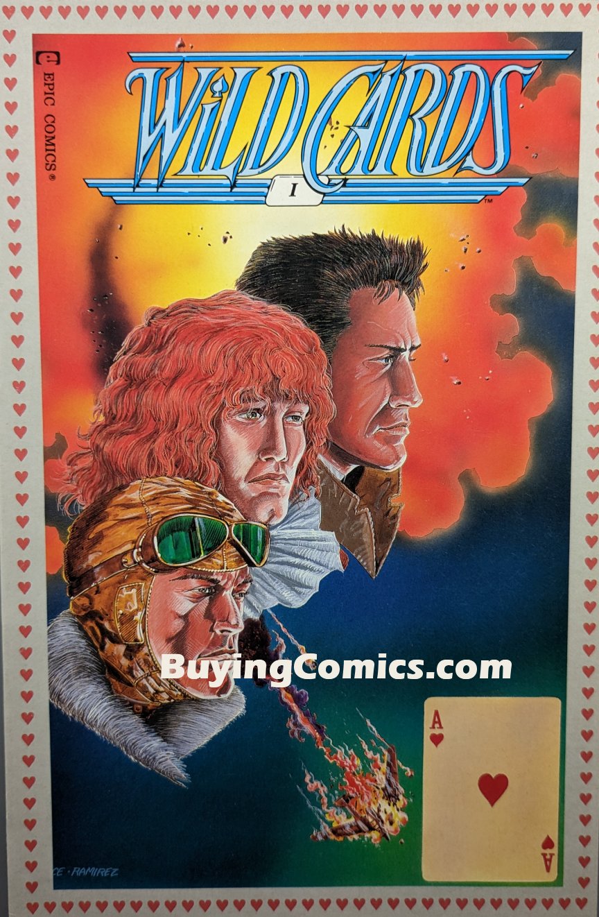 Wild Cards #1 Comic Book Cover Art