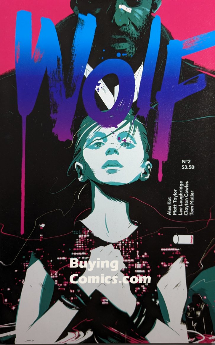 Wolf #2 Comic Book Cover Art